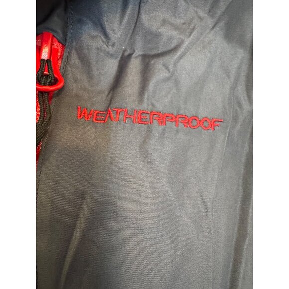Weatherproof Expedition Mens Jacket Large Gray Red Full-Zip Lightweight All-Weat - Picture 3 of 6